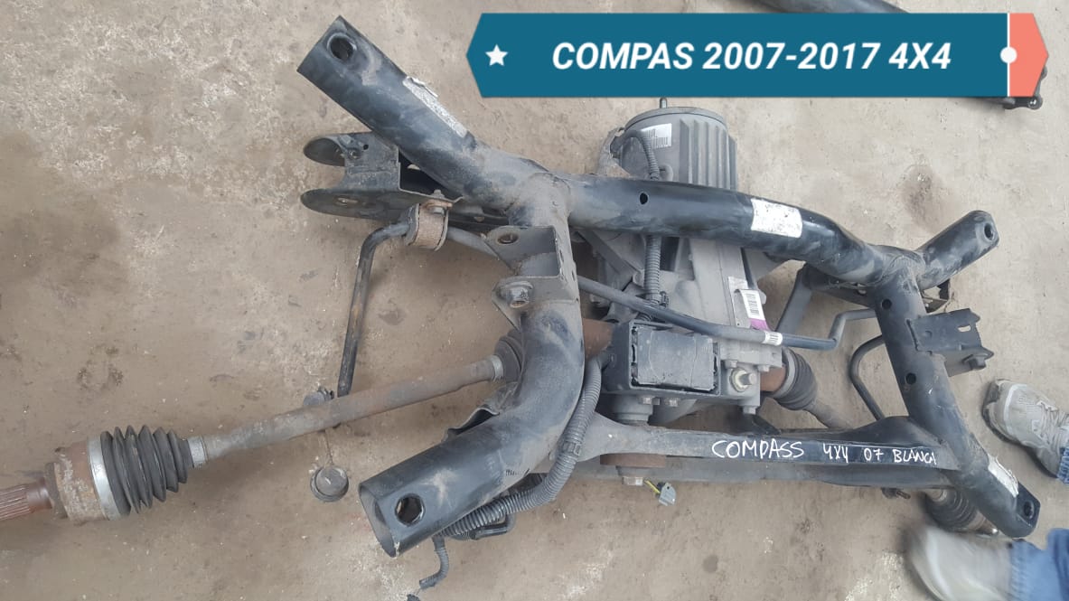 CUNETA O PUENTE POSTERIOR JEEP COMPASS 2007 AL 2017